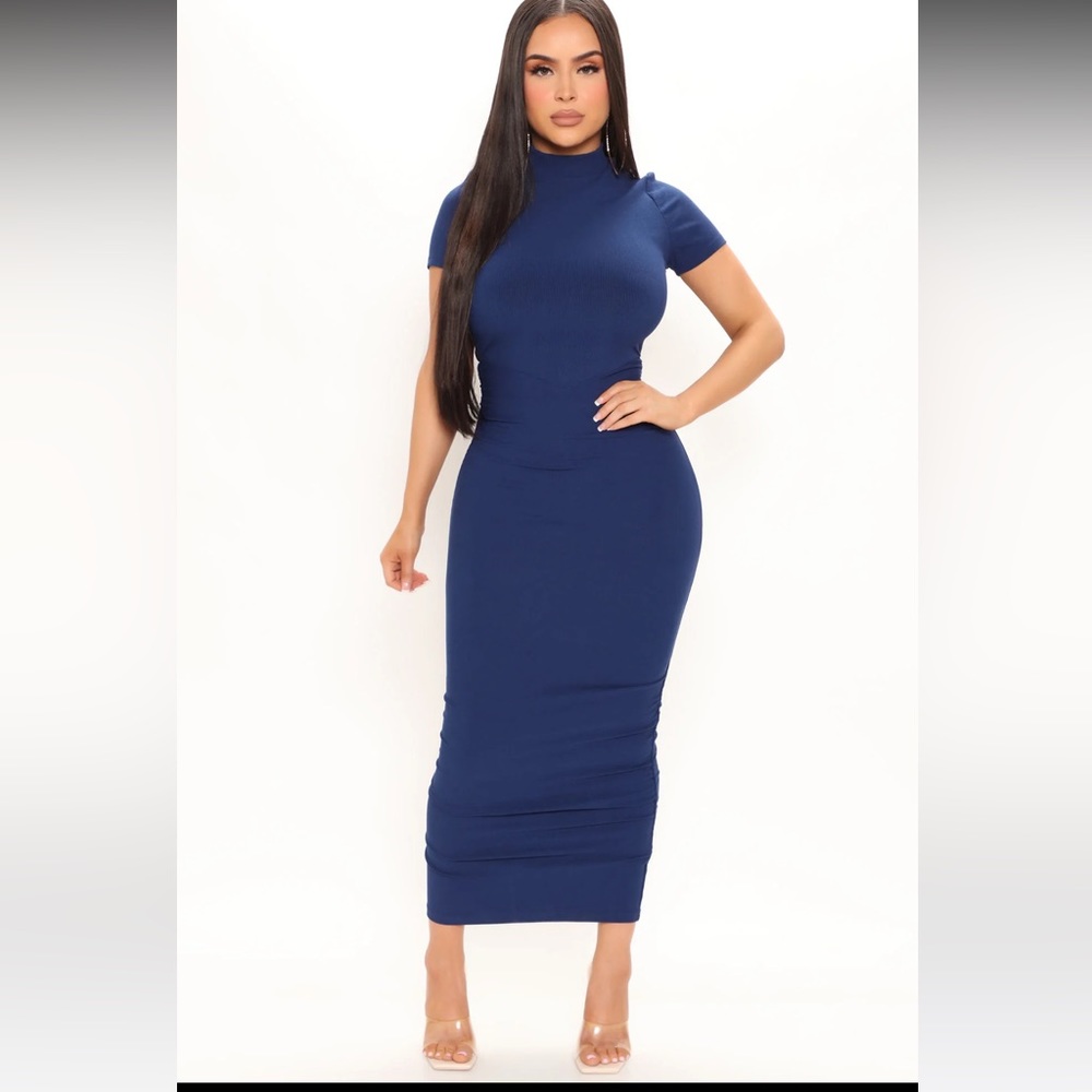 Snatch sweater blue dress size small. Worn once
